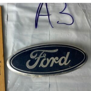 Ford Oval Emblem Metal Chrome Blue‎ Logo Badge Car Truck OEM